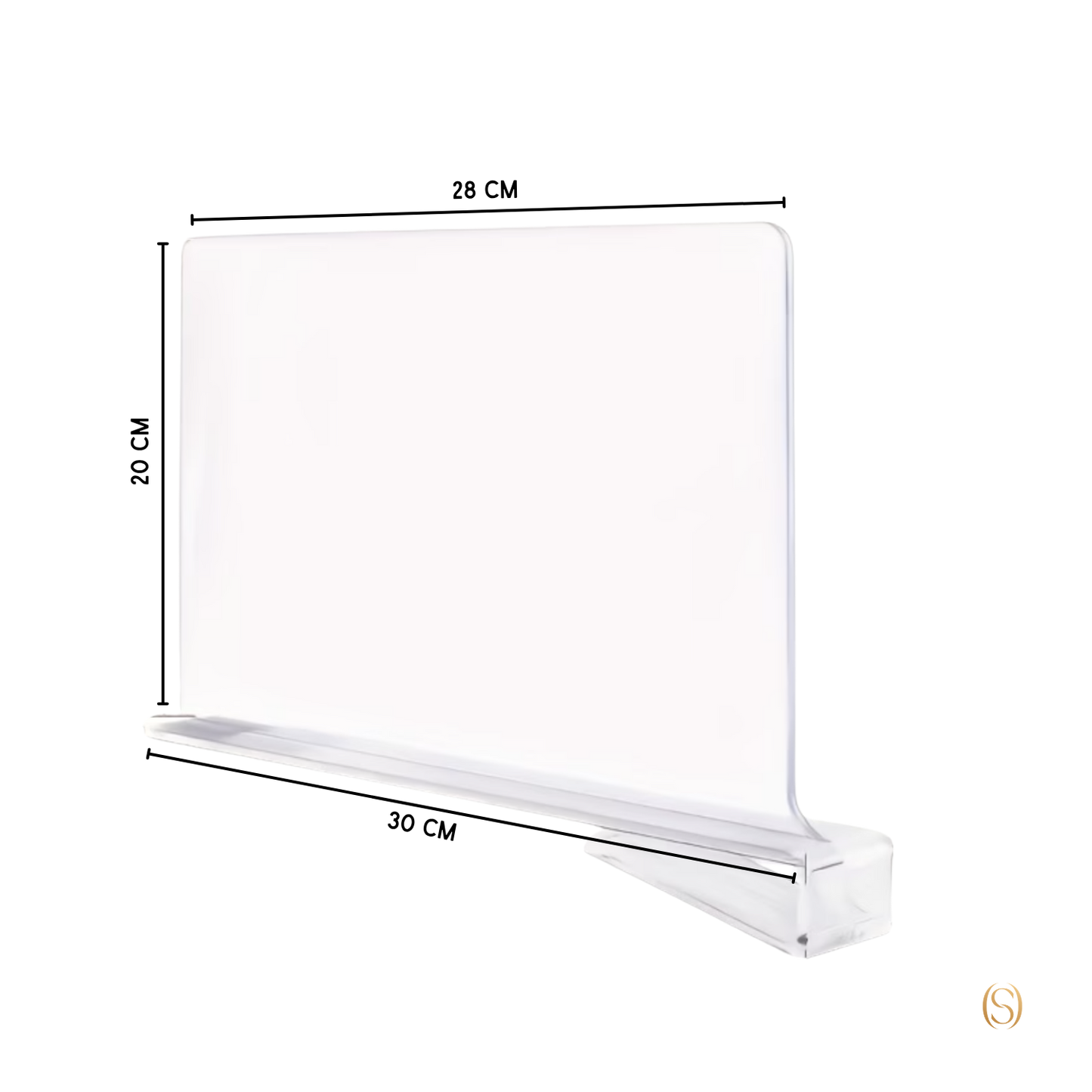 Plankverdelers set van 6 – Transparant – Kast organizers – Keukenkast divider – Antislip – Voor kledingkast, voorraadkast en planken