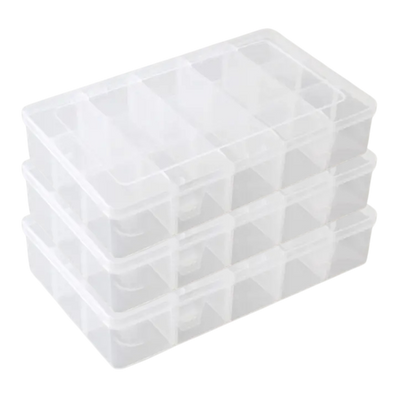Vakkenbox met 15 verstelbare vakken van Sisty Organizing
